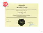 CSC Certificate
